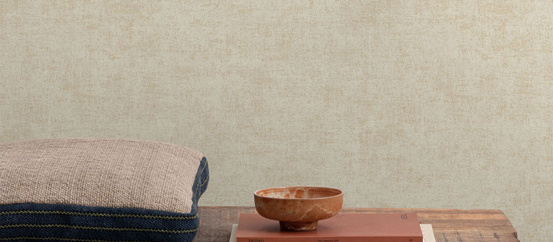 Tapet lin beige Linum