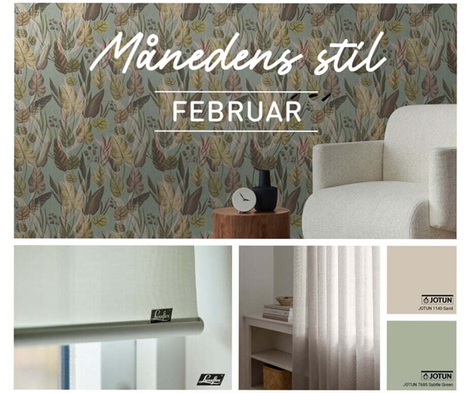 Collage månedens stil februar 