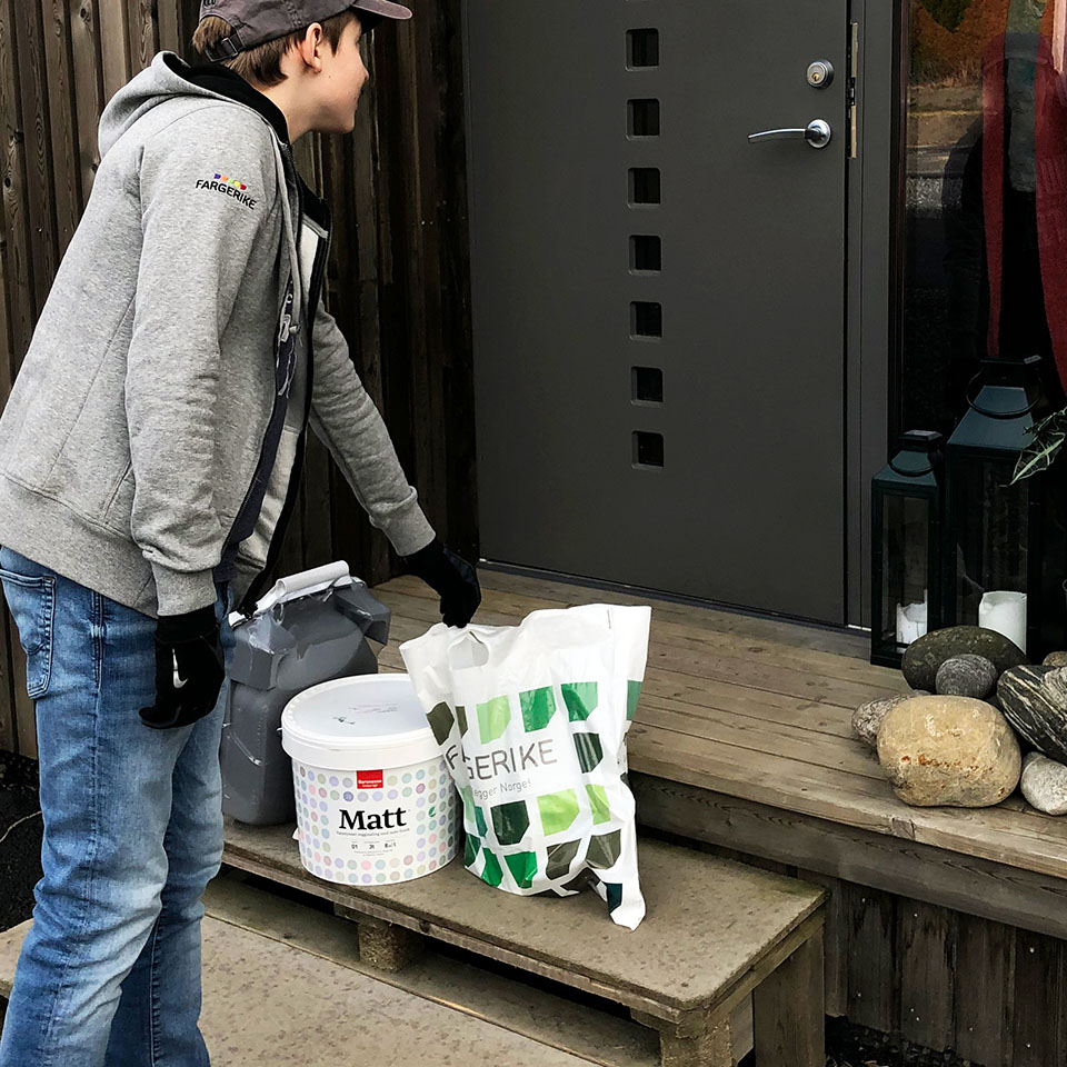 Levering Fargerike
