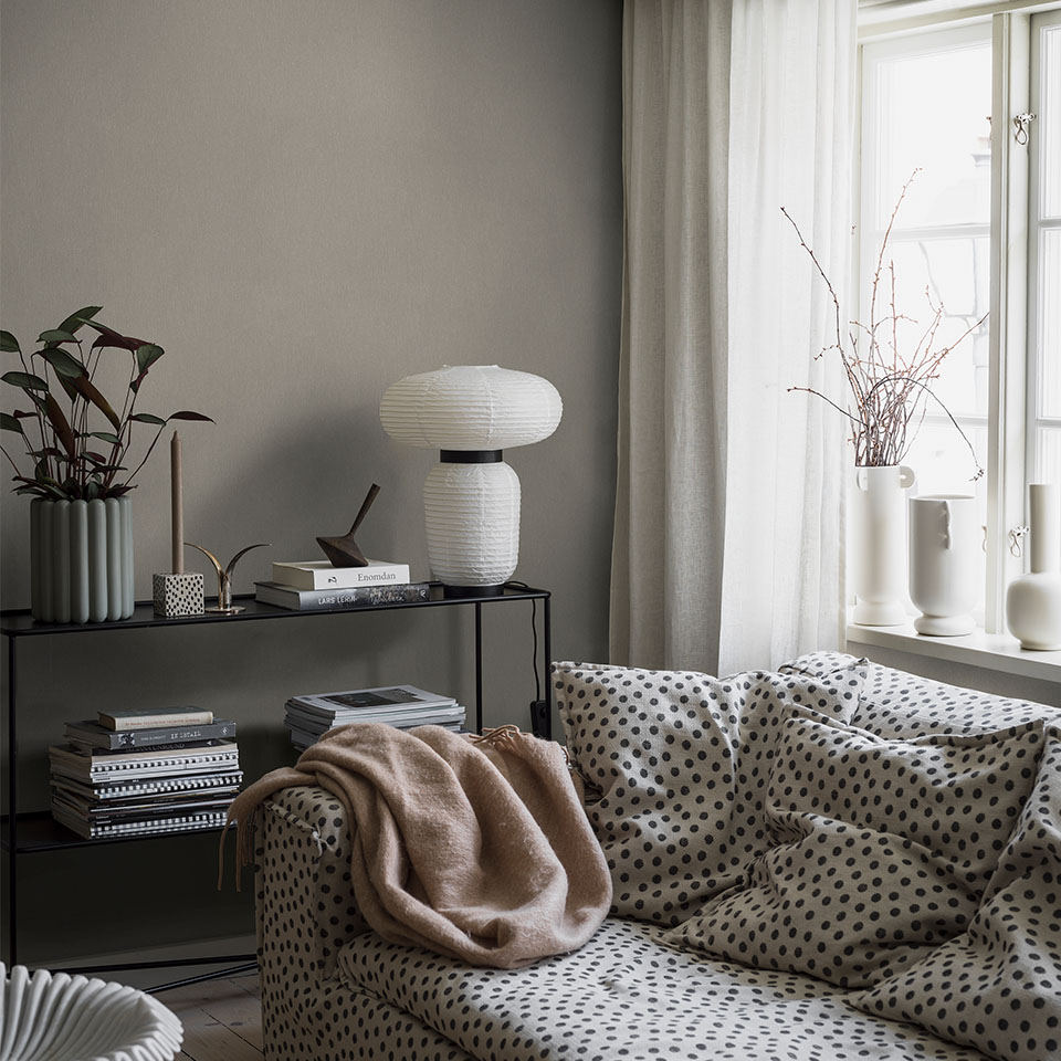Beige tapet