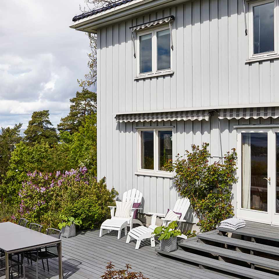 Grått hus