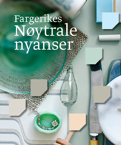 Fargekart nøytrale nyanser