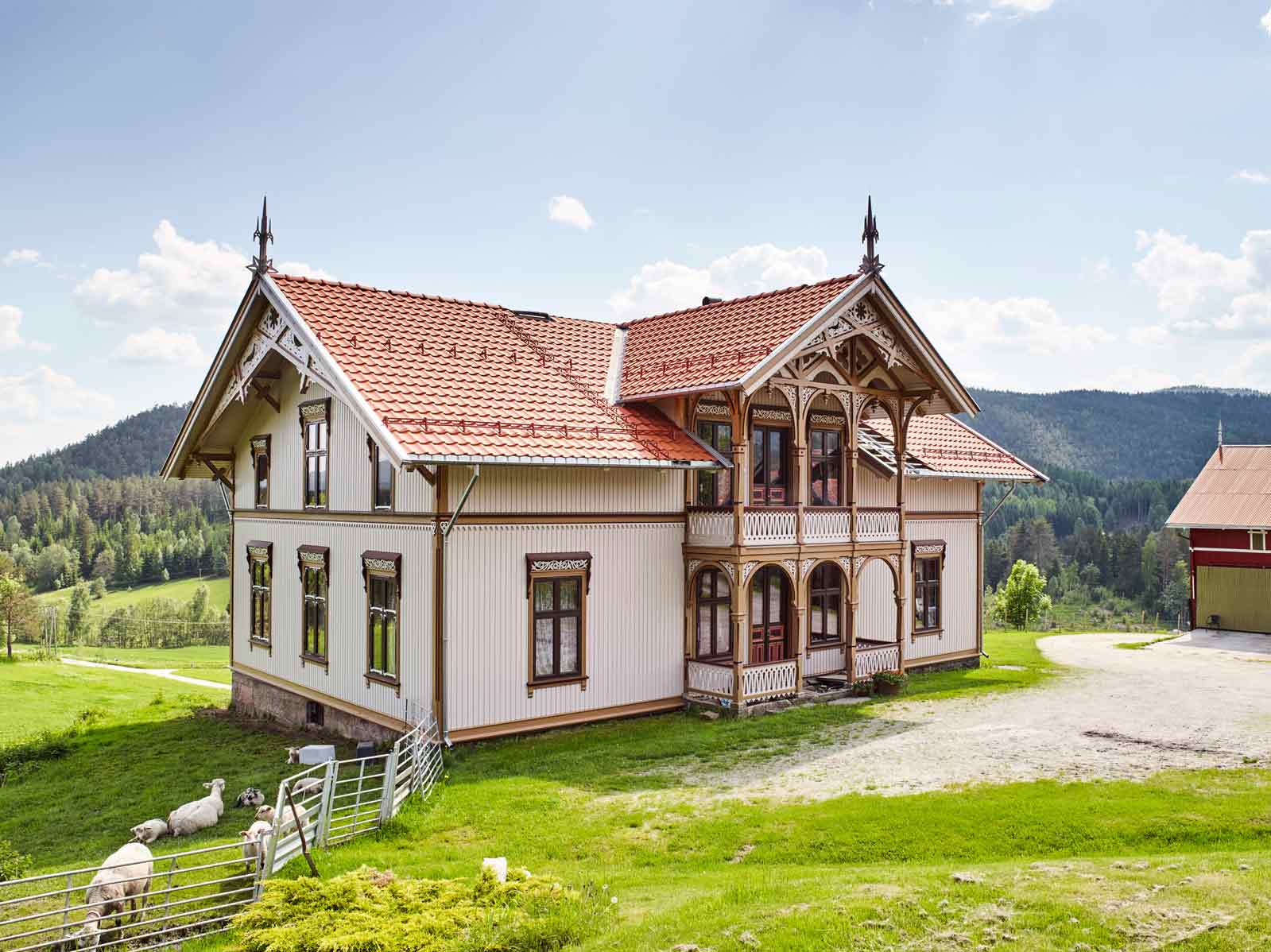 Sveitservilla - Brenne gård i Bø i Telemark