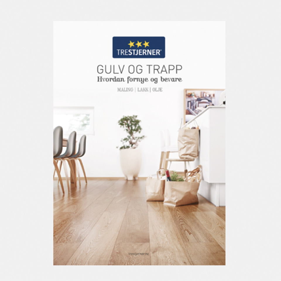 Trestjerner gulv og trapp