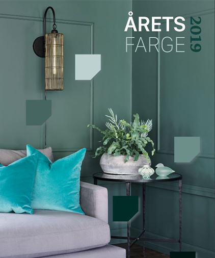 Fargekart årets farge 2019
