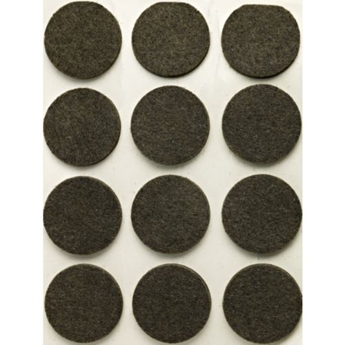 Hitachi Møbelfilt Selvklebende Brun 9 pk 25 mm