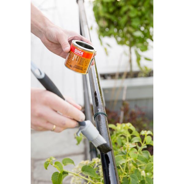 Scanox Quick Bengalack Rett På Rust Sort Silkematt 0,75 l