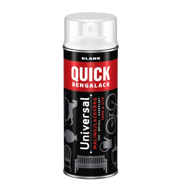 Scanox Quick Bengalack Spray Klar Blank