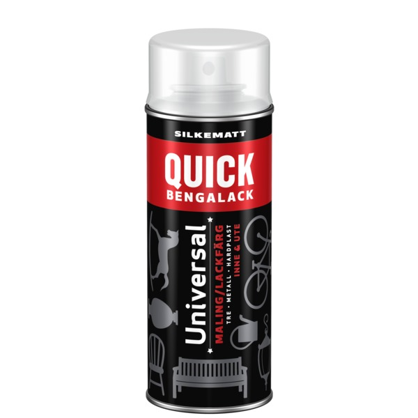 Scanox Quick Bengalack Spray Klar Silkematt