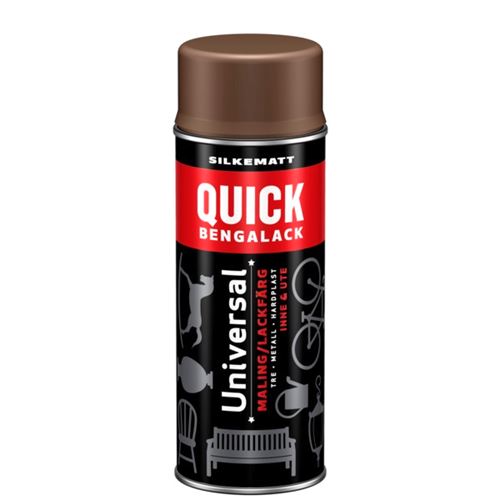 Scanox Quick Bengalack Spray Skinn Silkematt