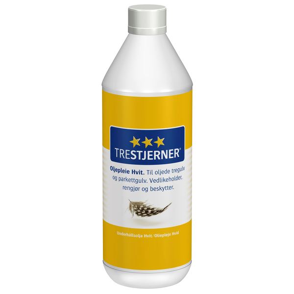 Trestjerner Oljepleie Hvit 1 l