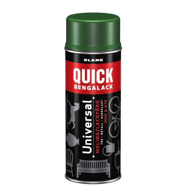 Scanox Quick Bengalack Spray Bladgrønn Blank