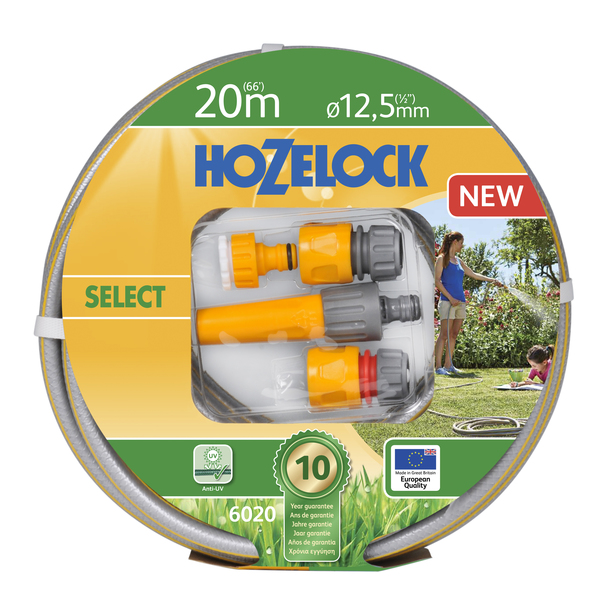 Hozelock Hageslange M/Startsett - 20 m