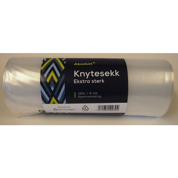 Absolutt Knytesekk Klar 125 l