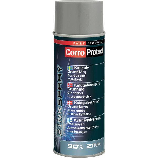 CorroProtect Rustbehandler Grunning Zink 400 ml
