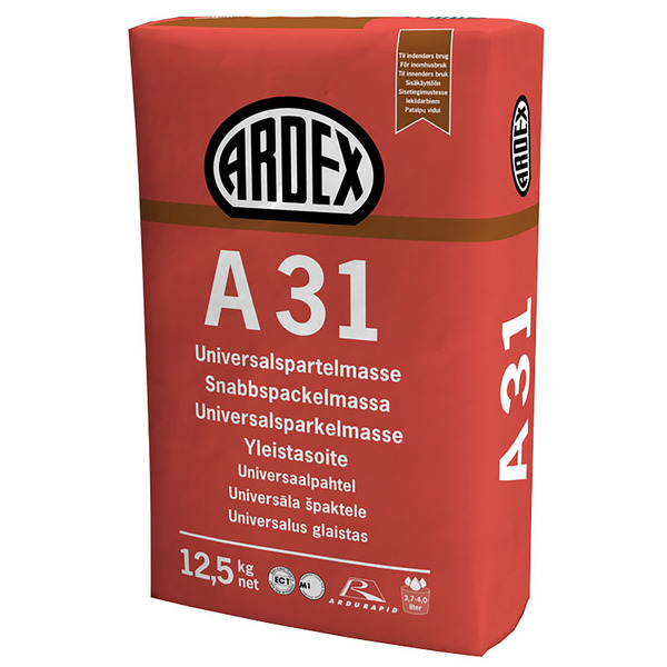 Ardex A31 Hurtig Fin Gulvsparkel 12,5 kg