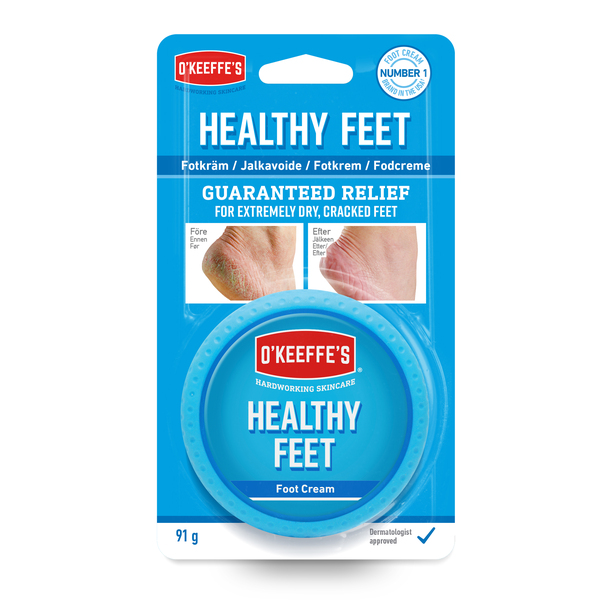 O´Keefes Fotkrem  91 gr