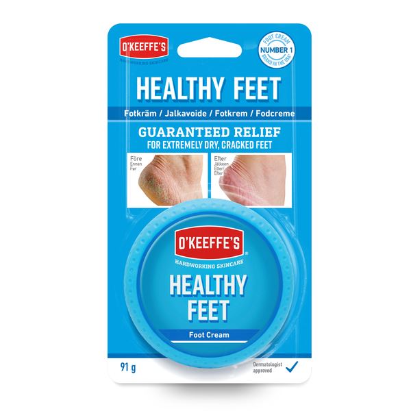 O´Keefes Fotkrem 91 gr