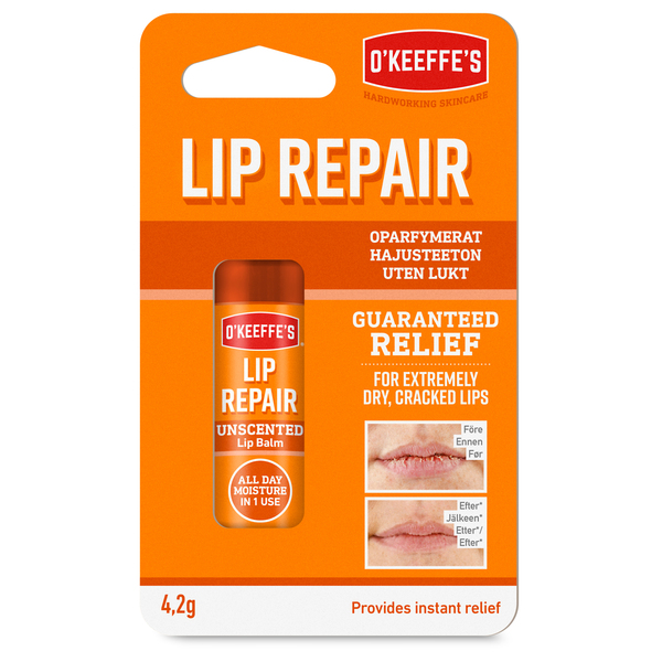 O´Keefes Leppekrem u/Lukt 4,2 gr