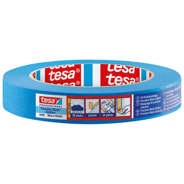 Tesa Maskeringstape Precision Outdoor 25 mm x 50 m