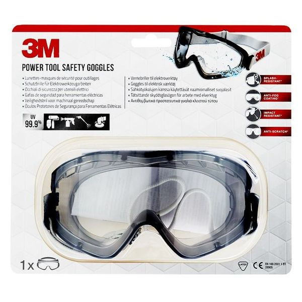 3M Vernebriller 2890SC Tettsittende