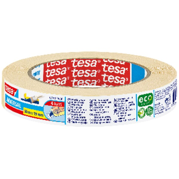Tesa Maskeringstape Universal 19 mm x50 m