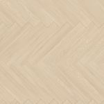 Gerflor Virtuo 55 Rigid Acoustic Blomma Cream Herringbone Klikkvinyl