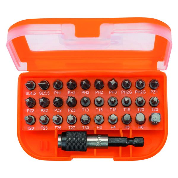 Bahco Bits 31 Deler Basic 1/4"
