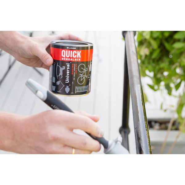 Scanox Quick Bengalack Spray Sort Silkematt 400ml