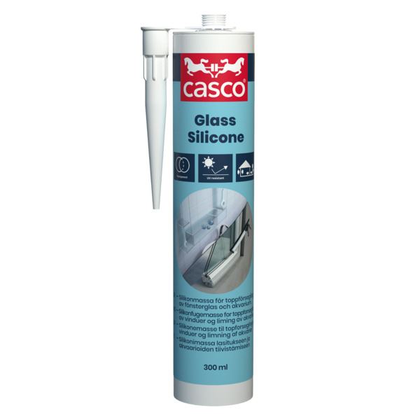 Casco Silikon Glass Klar 300 ml