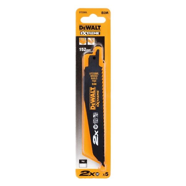 DeWalt Bajonettsagblad DT2300L 152 mm