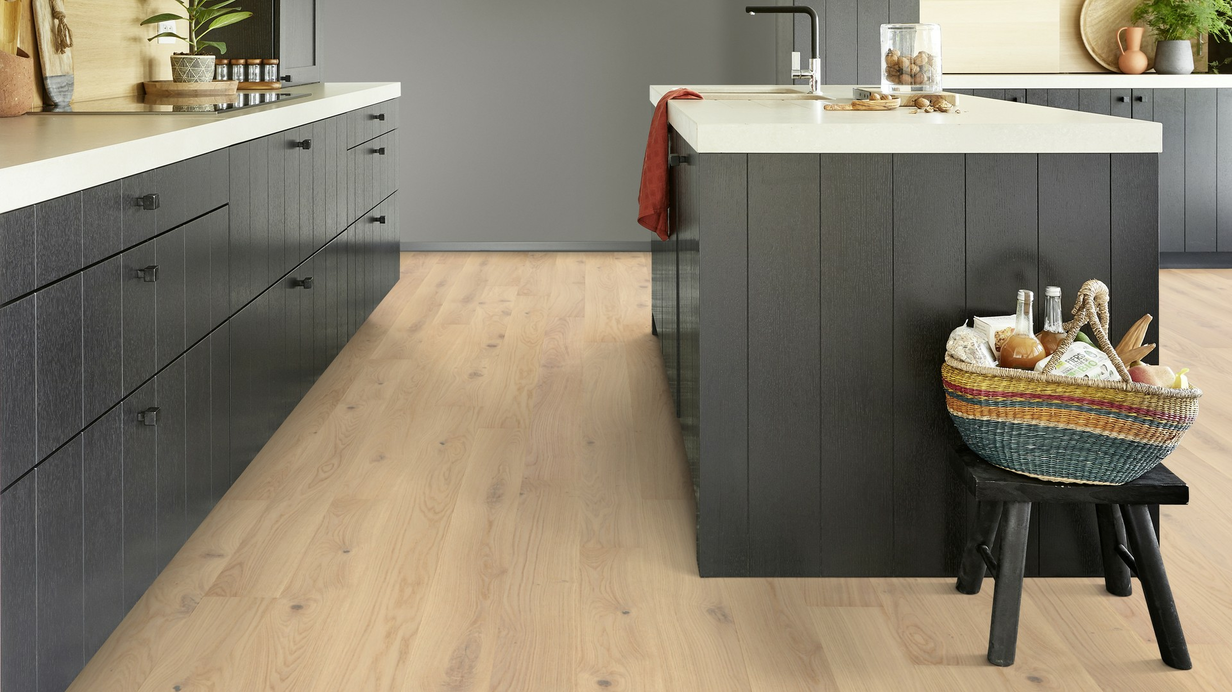 Tarkett Grace White Canvas Oak Parkett
