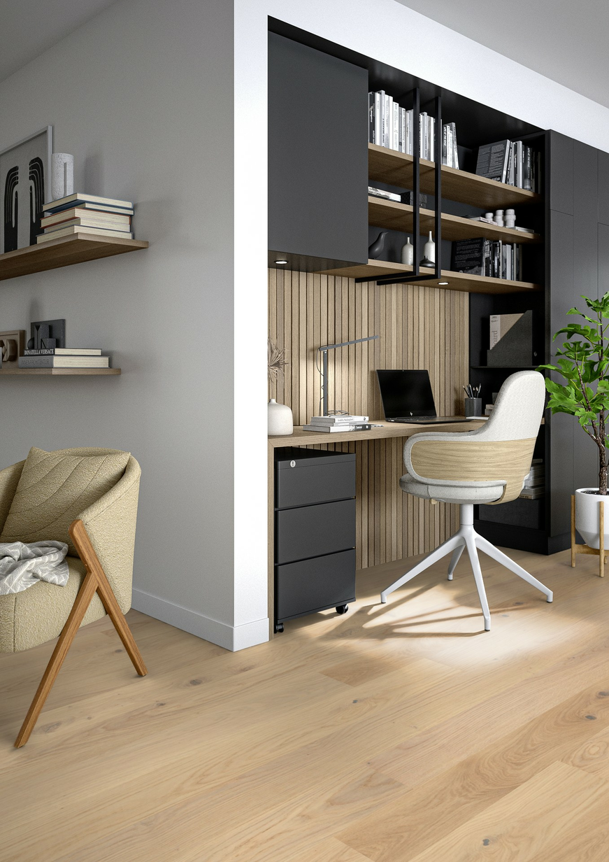 Tarkett Grace White Canvas Oak Parkett