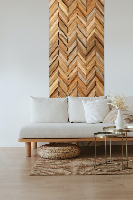 Storeys VEGGBEKLEDNING CHEVRON TEAK22760410