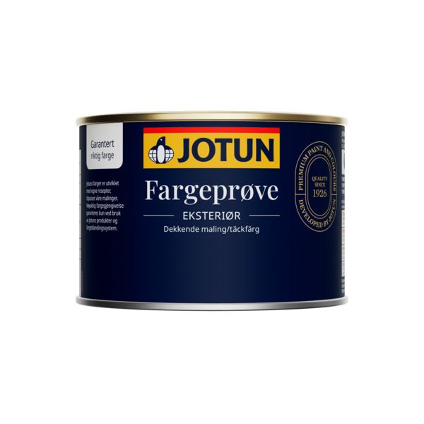 Jotun Fargeprøve Eksteriør Hvit - base 0,5 l