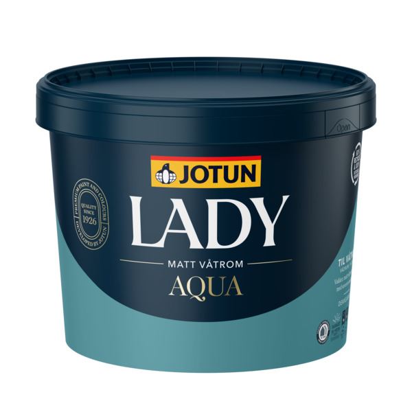 Lady LADY Aqua Matt Hvit Base 2,7 l