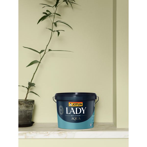 Lady LADY Aqua Matt Hvit Base 2,7 l