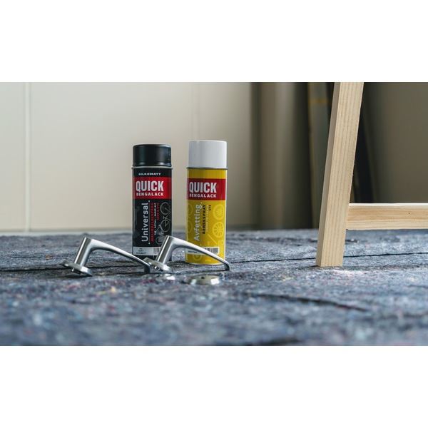 Scanox Quick Bengalack Spray Sort Silkematt 400ml