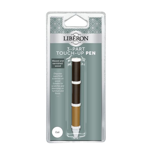 Liberon Retusjeringsfiltpenn Multi 3 i 1 - Eik