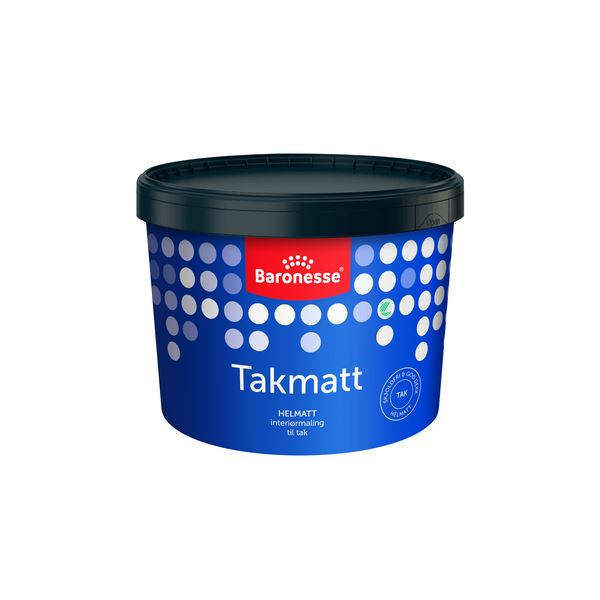 Baronesse Takmatt Hvit - base 3 l