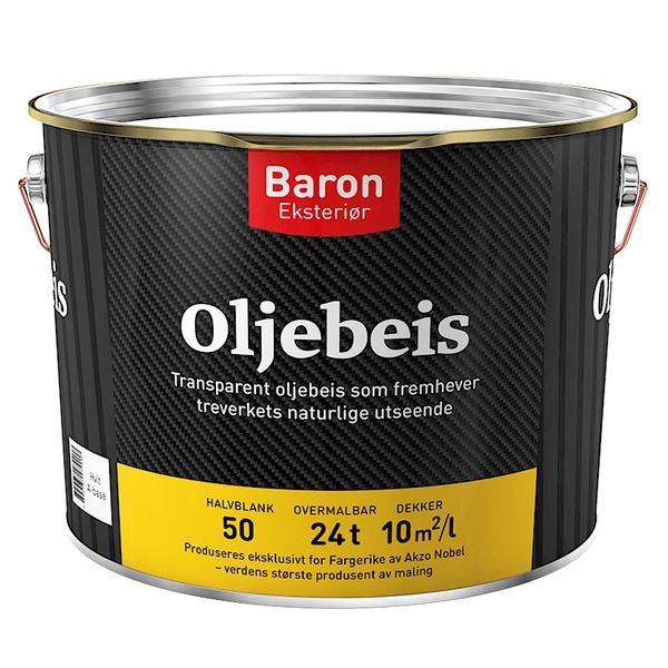 Baron Oljebeis Fargeløs - base 0,9 l