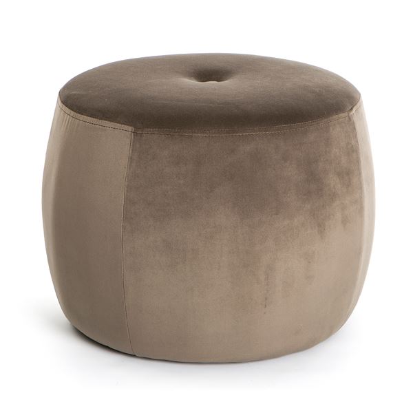 Festival Puff Velvet Grå - 47 cm