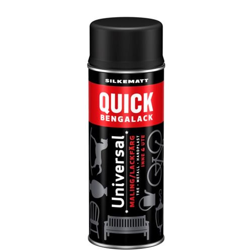 Scanox Quick Bengalack Spray Sort Silkematt