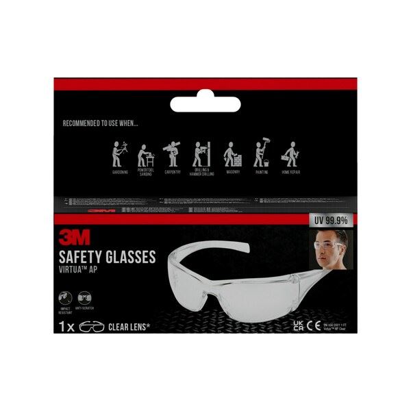 3M Vernebrille Virtua Klar
