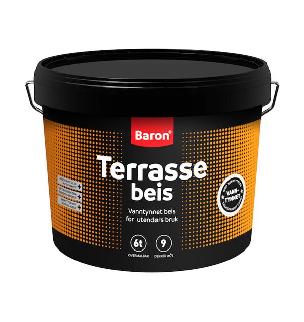 Baron Terrassebeis Vanntynnet Klar - base 2,7 l