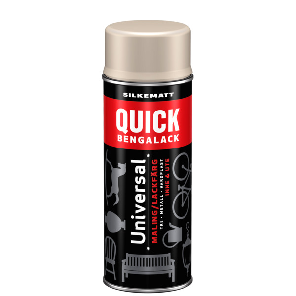 Scanox Quick Bengalack Spray Lys Lin Silkematt
