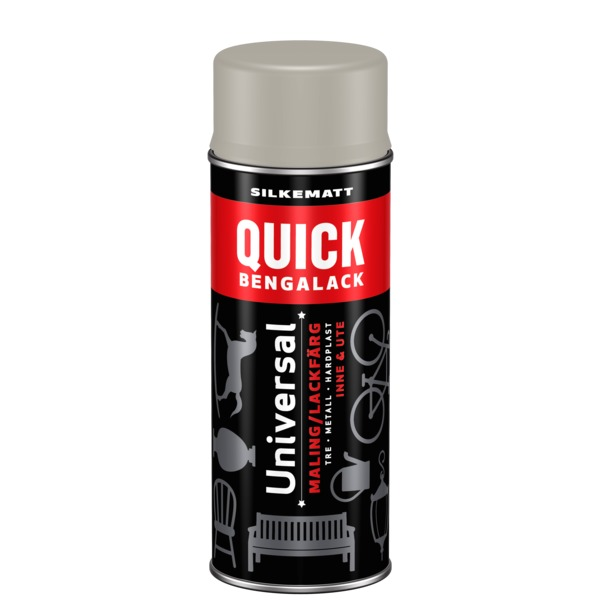 Scanox Quick Bengalack Spray Riddergrå Silkematt