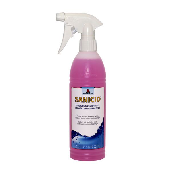 Norenco Sanicid Rengjøring for Bad 600 ml