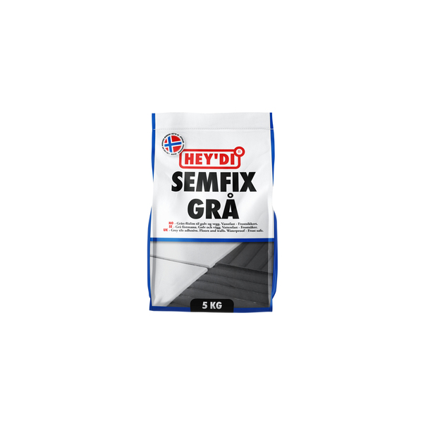 Heydi Semfix - Grå 5 kg