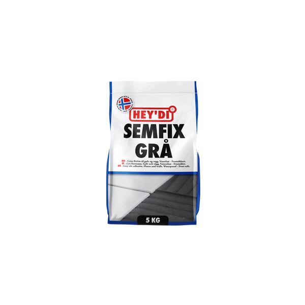 Heydi Semfix - Grå 5 kg